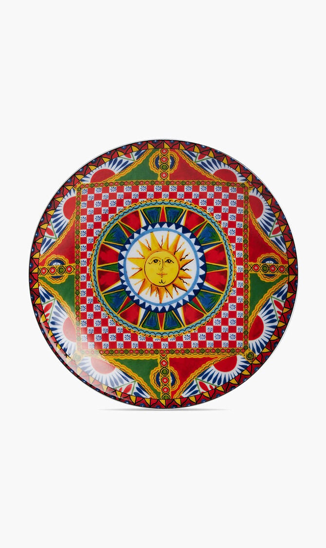 Carretto Sun Dessert Plate Round 19cm Set Of 2