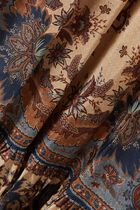 ASCENSION TIERED MIDI SKIRT