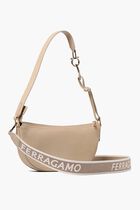 Logo Detail Calfskin Tote Bag