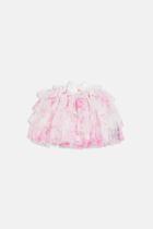 ABBIE ROSES TULLE SKIRT SNOWDROP PINK