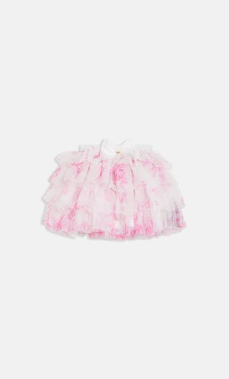 ABBIE ROSES TULLE SKIRT SNOWDROP PINK
