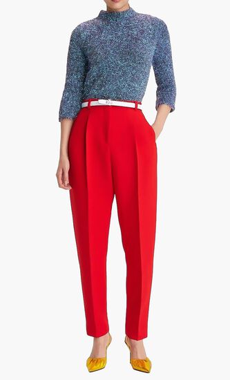 Double-Faced Wool Pants