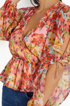 Saskika Drapery Blouse