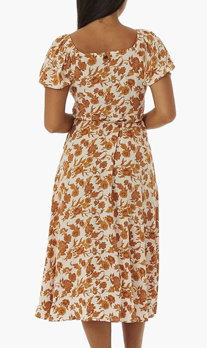 Oceans Together Wrap Dress