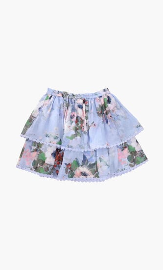 EVERLEY TIERED SKIRT