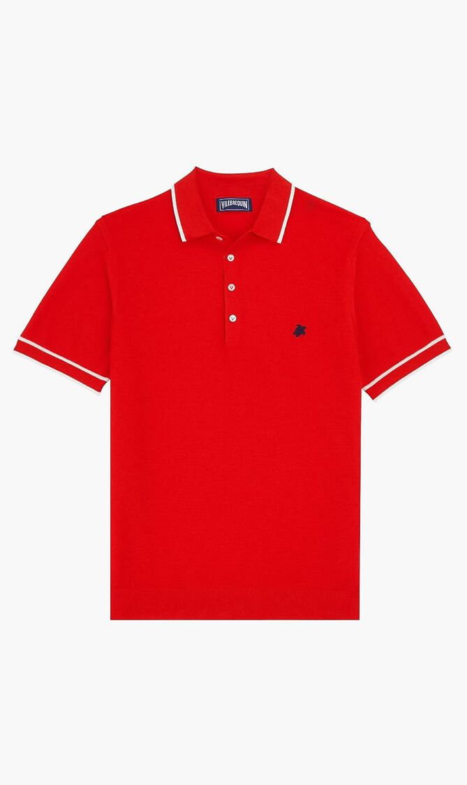 Knit Cotton Polo