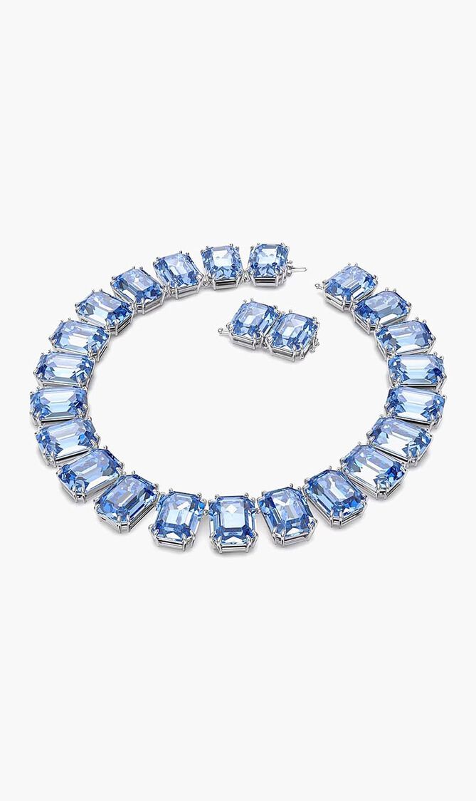 Rhodium Plated Millenia Necklace