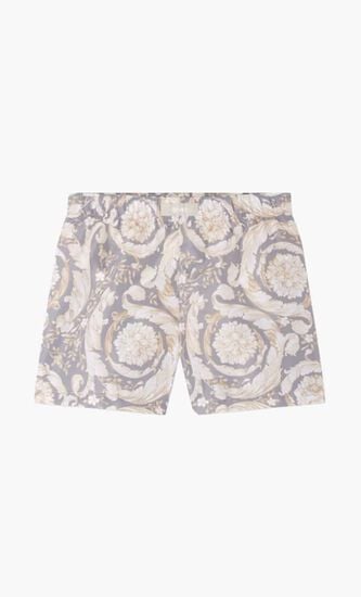 SWIM SHORTS NYLON GIADA BAROCCO 92 ALL OVER PR+VERSACE TAG JQ