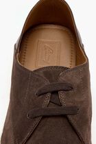 Suede Espadrilles Derby Shoes