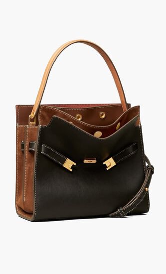 Petite Lee Radziwill Colorblock Double Bag