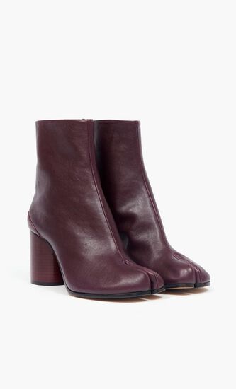 Tabi 80mm Leather Ankle Boots