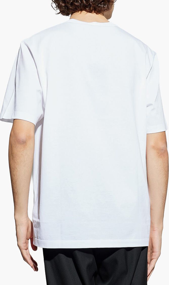 T-SHIRT COMPACT COTTON JERSEY FABRIC + MEDUSA BRANDING EMBROIDERY