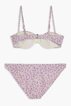 PRINTED UNDERWIRE BIKINI TOP