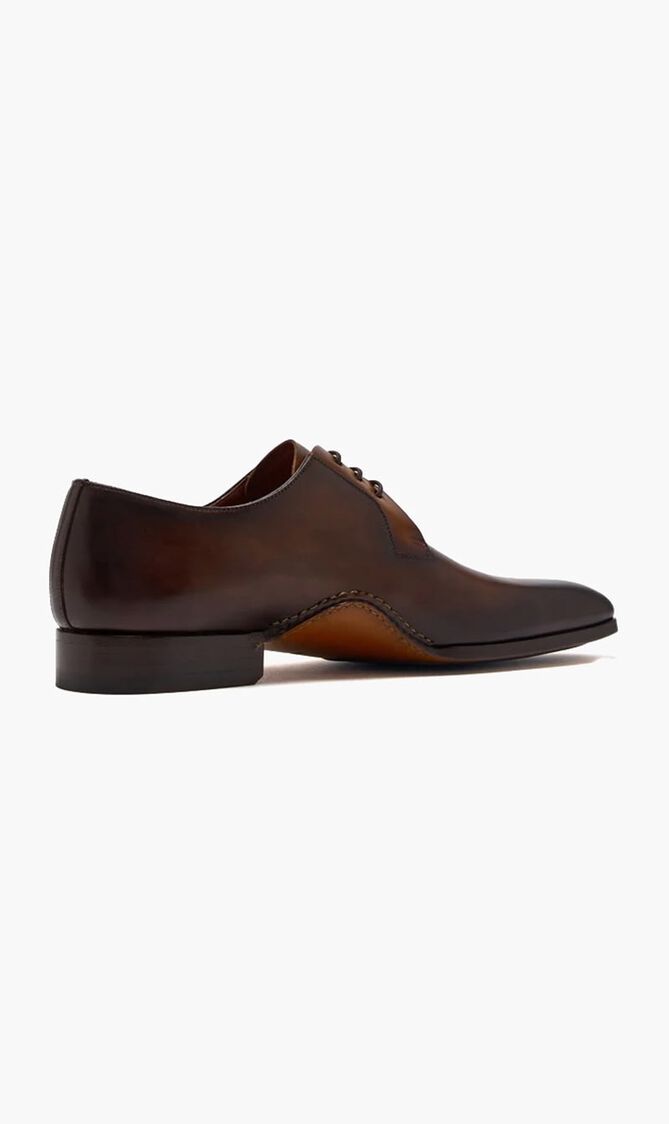 Leather Derby shoes