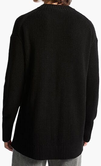 Ribbed Cotton Sweater