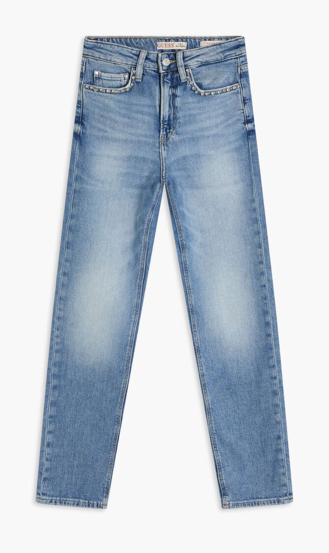 Eco High Rise Straight Leg Girly Denim