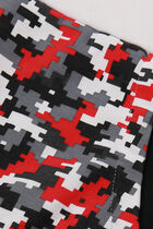 Hoodie With Badge Printed Pocket