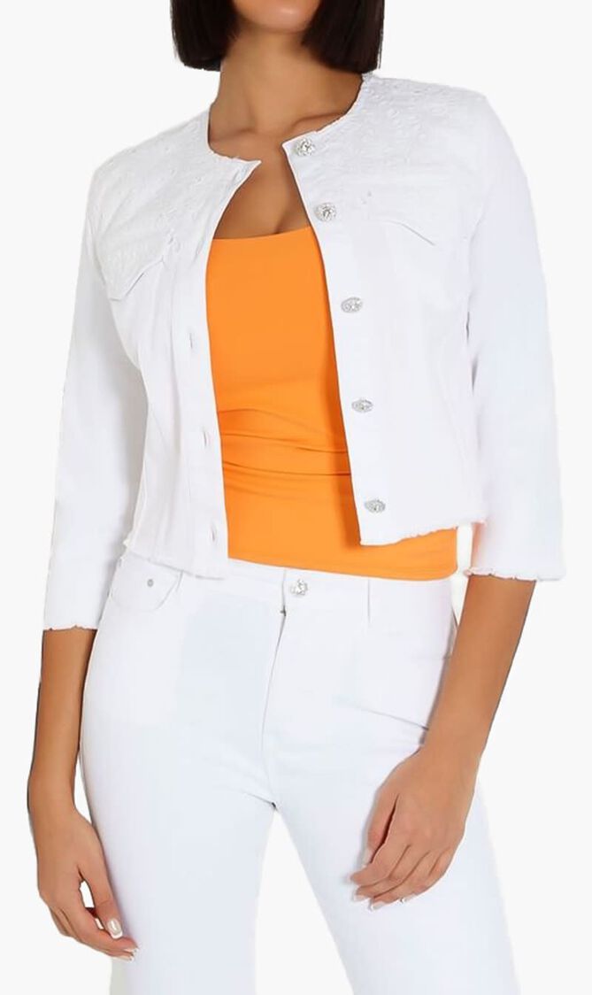 Embroidered Denim Jacket