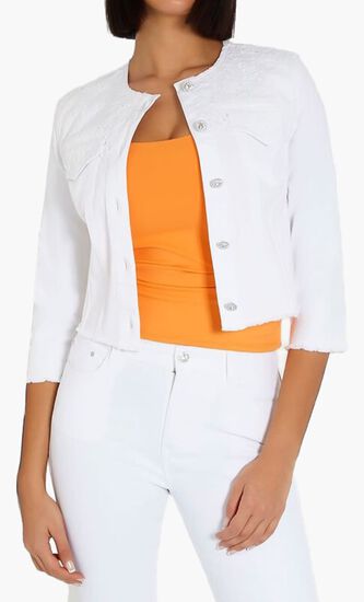 Embroidered Denim Jacket