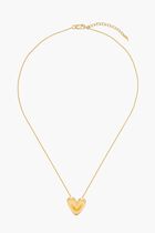 Puffy Heart Pendant Necklace