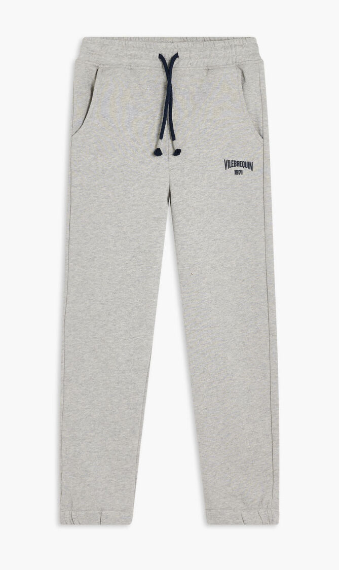 GAETAN PANTALON CR24 FLEVBQLOGO EMB GRIS CHINE