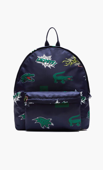 Comic Print Backpack