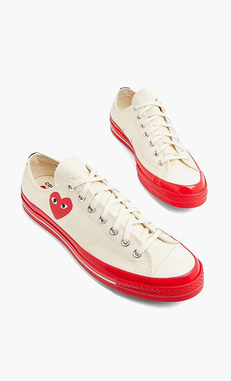 PLAY X Converse Low Top Sneakers