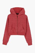 Allover Kids Terry Cloth Hoodie