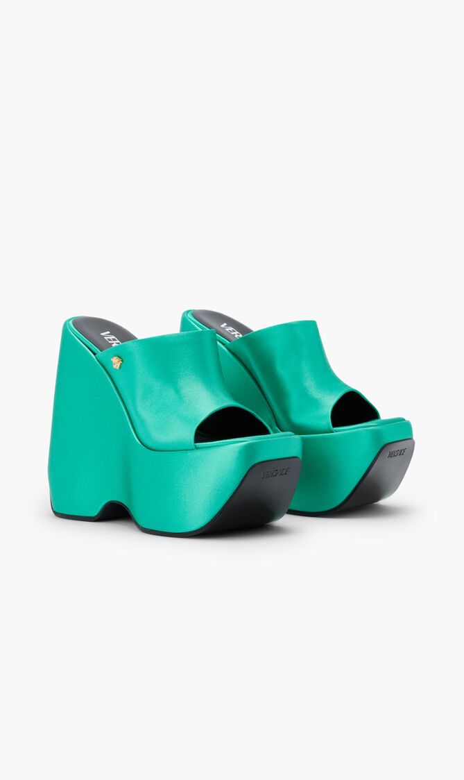 Mules Platform 160 Satin Aevitas