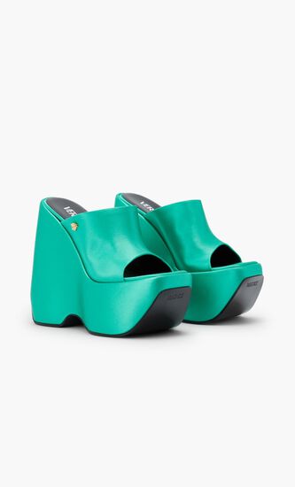 Mules Platform 160 Satin Aevitas