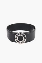 Disk Logo Buckled Belt