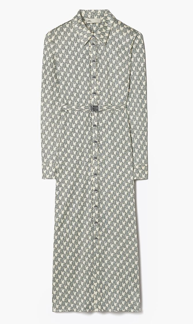 PRINTED VISCOSE SHIRTDRESS PRINTED VISCOSE SHIRTDRESS