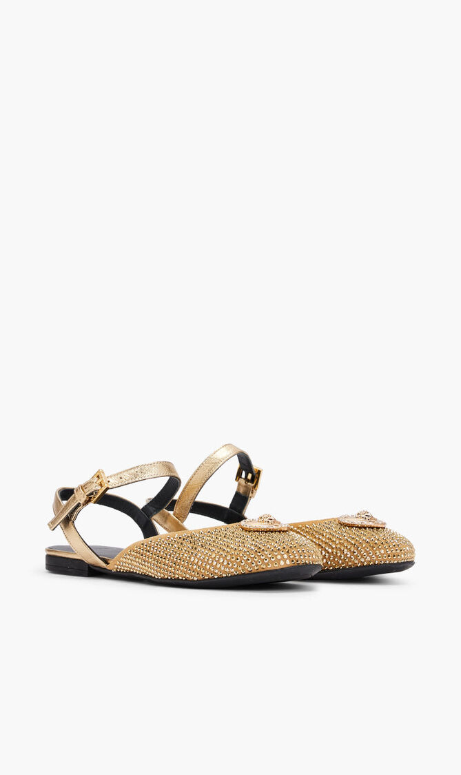 JG SANDALS STRASS GOLD RAMADAN
