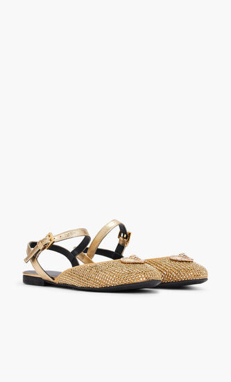 JG SANDALS STRASS GOLD RAMADAN
