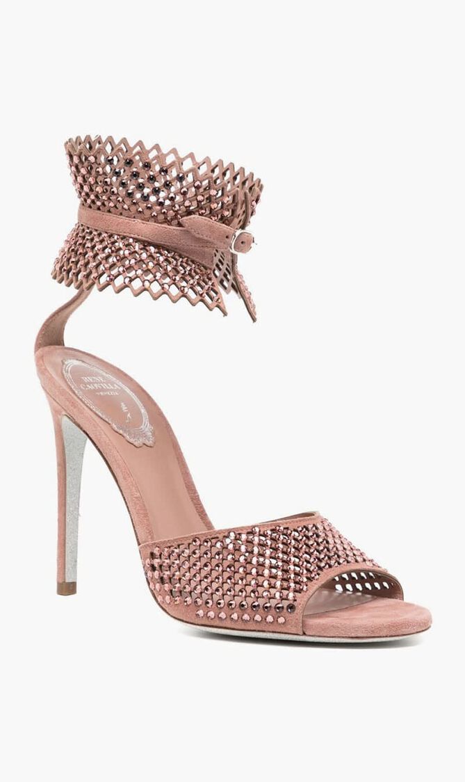Crystal Embellished Sandals