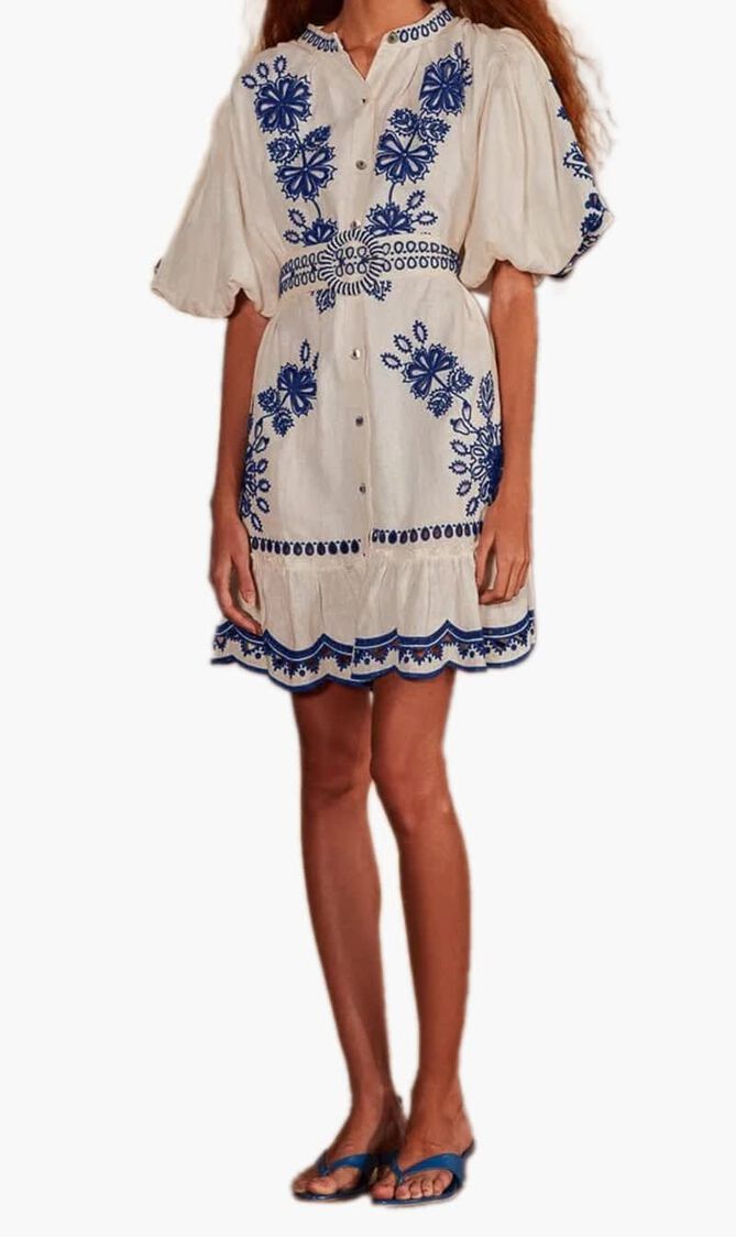 Short Sleve Mini Dress