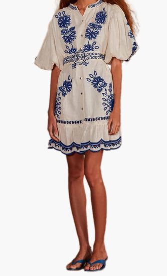 Short Sleve Mini Dress