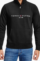 TOMMY LOGO MOCKNECK