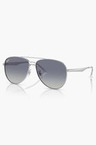 Silver Unisex Sunglasses