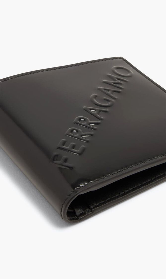 Embossed logo wallet