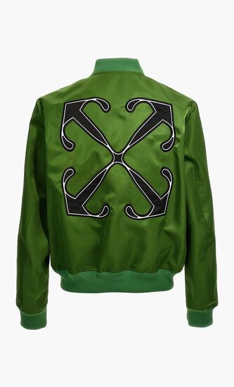 NYL VARSITY BOMBER WILLOW BOUGH BLACK
