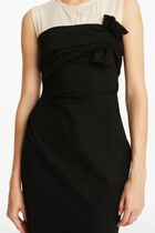 Knotted Stretch Wool Dress Knotted Stretch Wool Dress