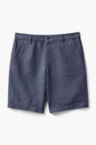 Striped Linen Shorts