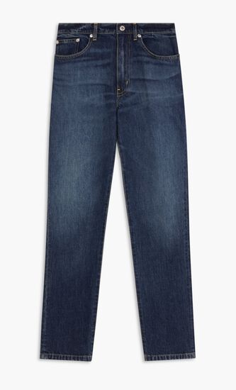 DARK STONE STRAIGHT FIT JEANS