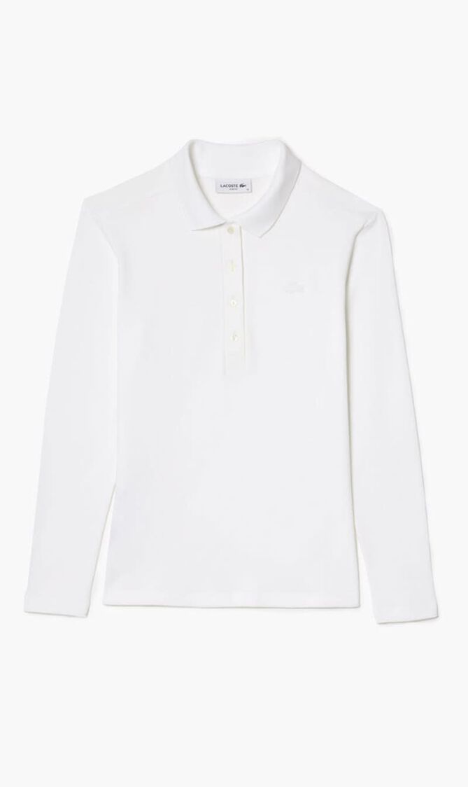 Slim Fit Stretch Pique Polo Shirt