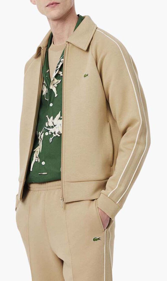 French Made Zipped Sweatshirt