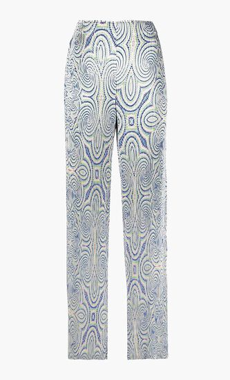 Hallucinogenic Pleated Trousers