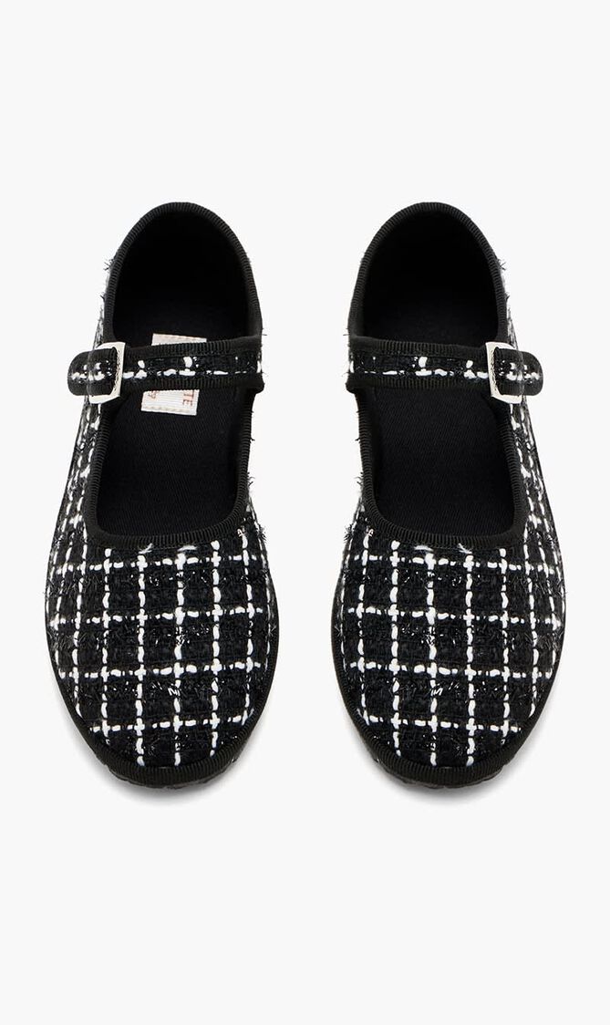 Bambina Tweed Mary Jane Shoes