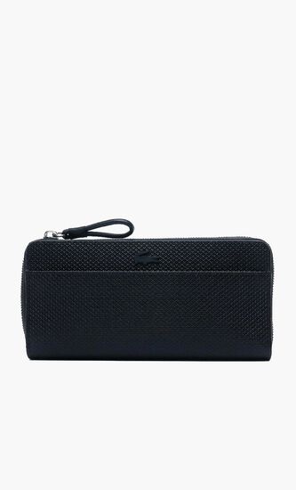 Noir Long Zip Wallet