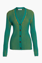 Plaited Rib Cardigan